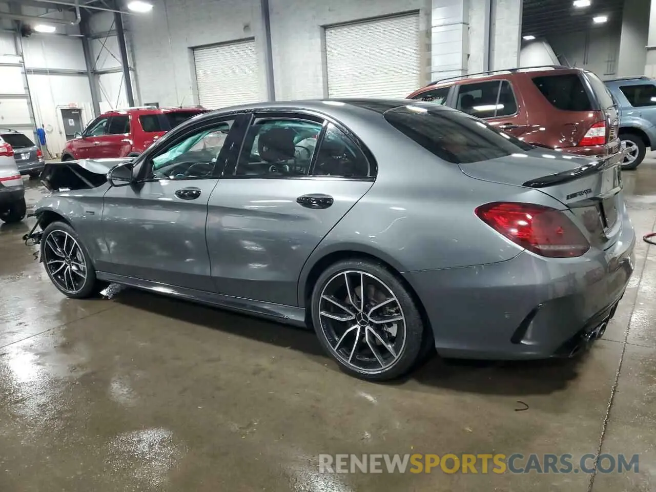 2 Photograph of a damaged car 55SWF6EB9LU329922 MERCEDES-BENZ C-CLASS 2020