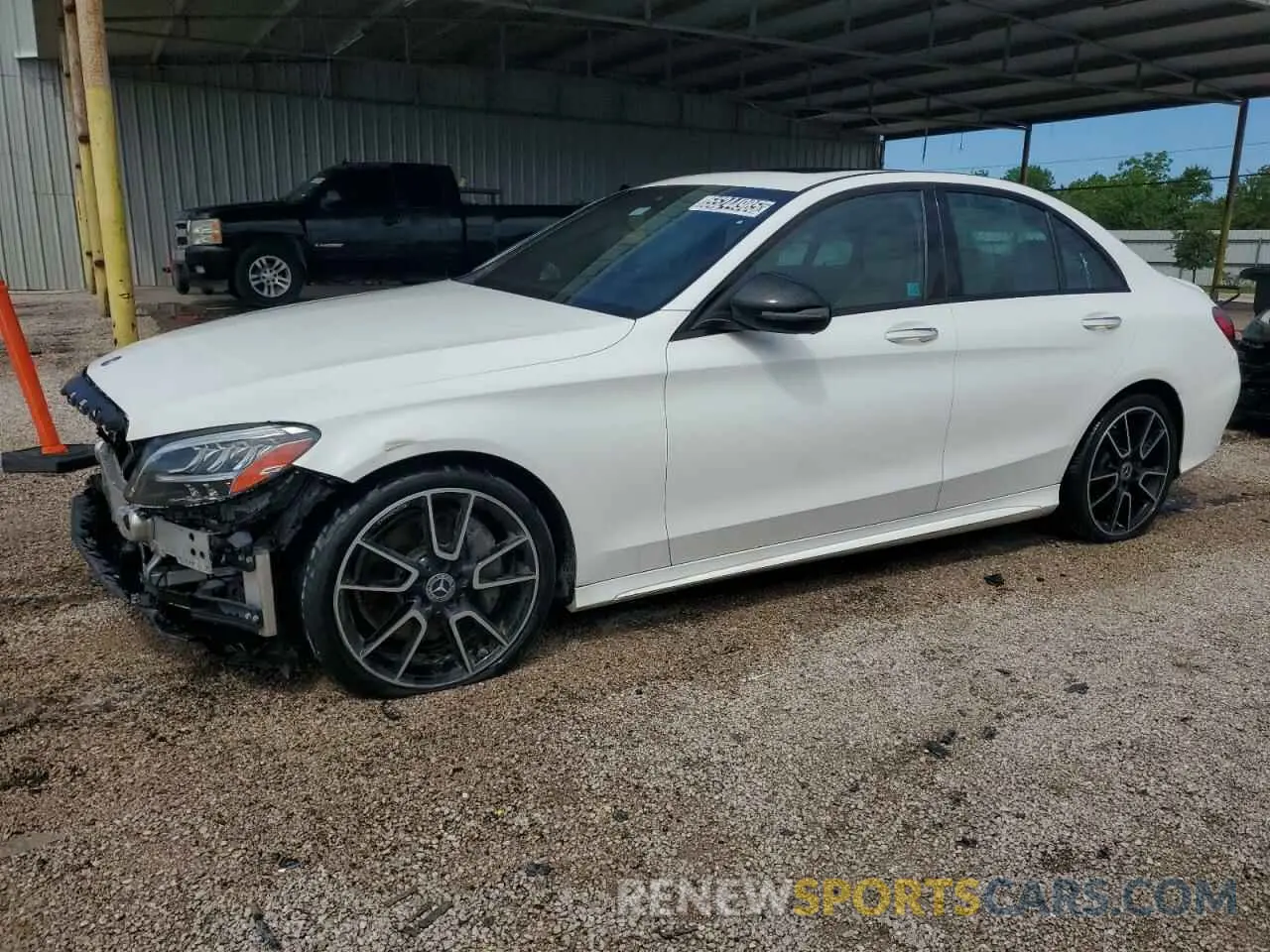 1 Фотография поврежденного автомобиля 55SWF8DB3LU325846 MERCEDES-BENZ C-CLASS 2020
