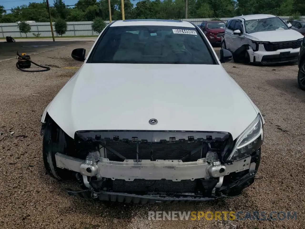 5 Фотография поврежденного автомобиля 55SWF8DB3LU325846 MERCEDES-BENZ C-CLASS 2020