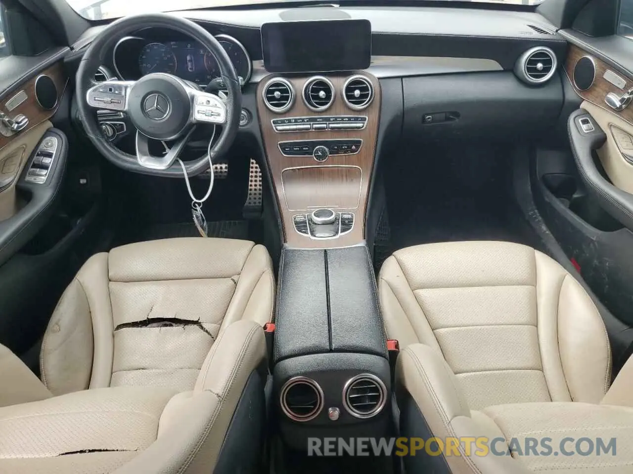 8 Фотография поврежденного автомобиля 55SWF8DB3LU325846 MERCEDES-BENZ C-CLASS 2020
