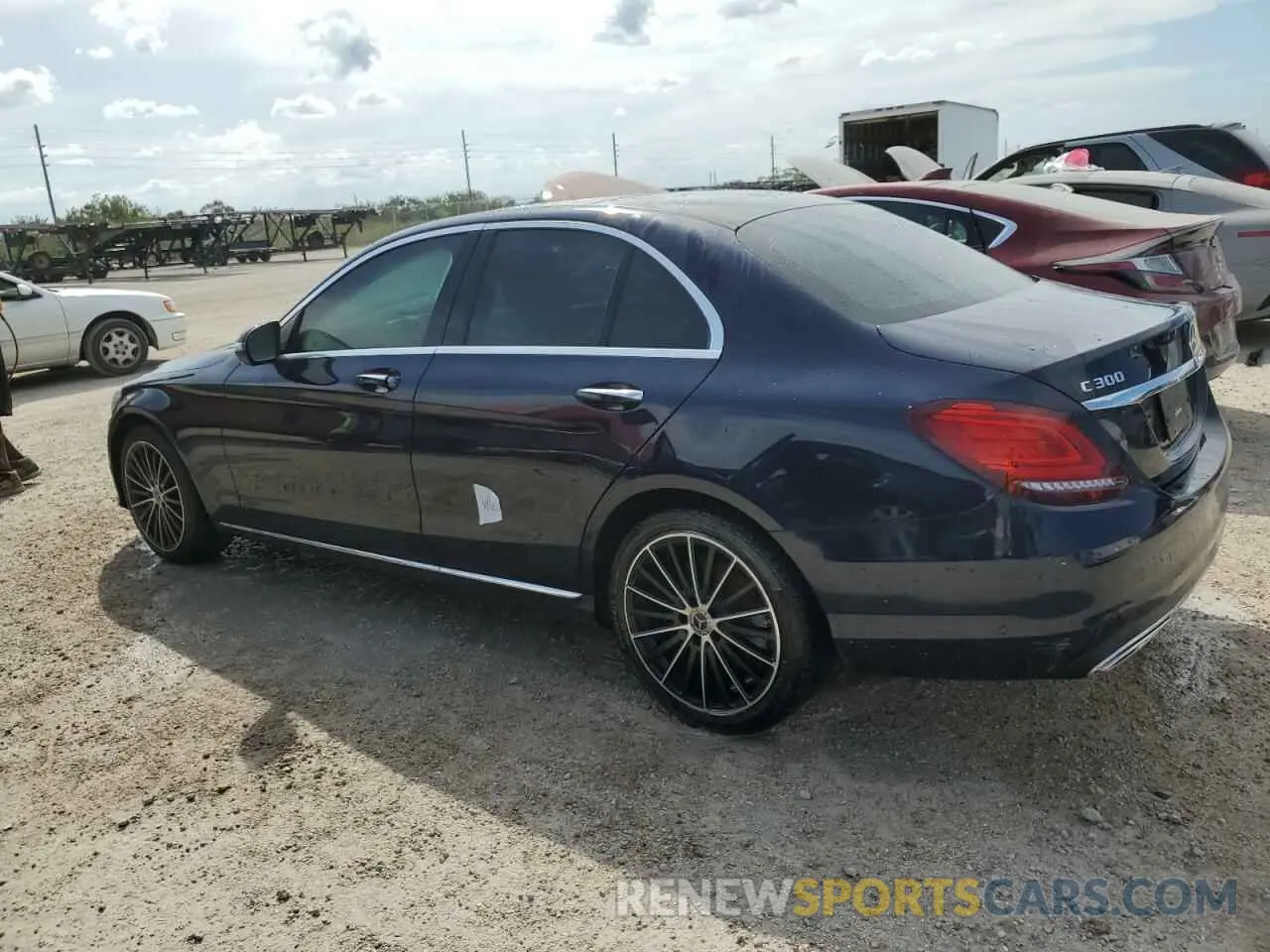 2 Photograph of a damaged car 55SWF8DB5LU325184 MERCEDES-BENZ C-CLASS 2020