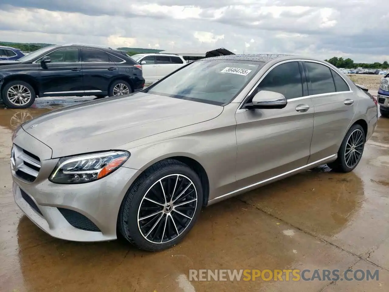 1 Фотография поврежденного автомобиля 55SWF8DB6LU327820 MERCEDES-BENZ C-CLASS 2020