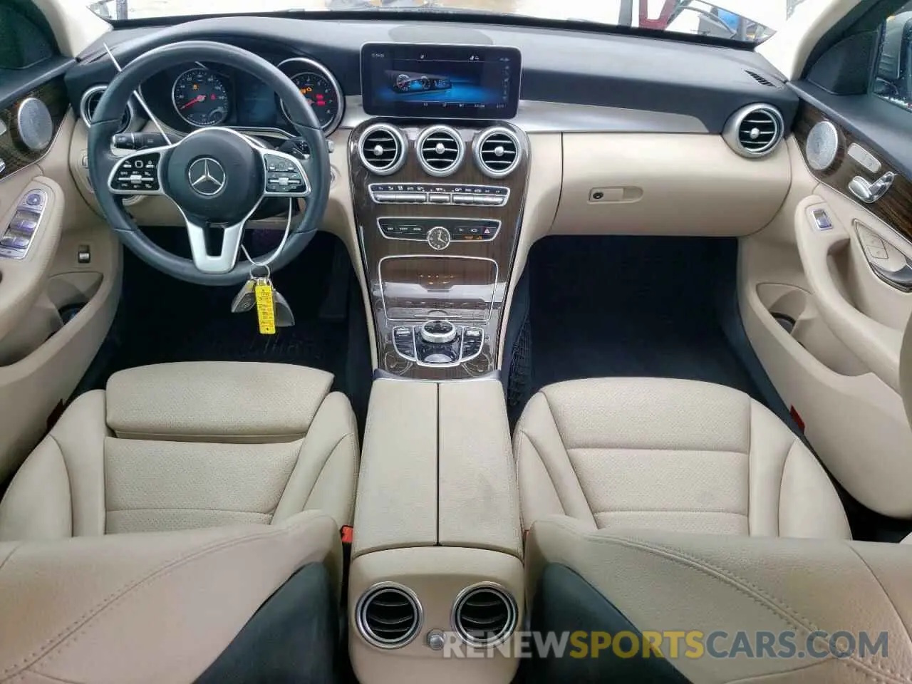 8 Фотография поврежденного автомобиля 55SWF8DB6LU327820 MERCEDES-BENZ C-CLASS 2020
