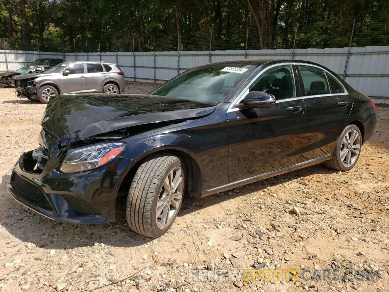 1 Photograph of a damaged car 55SWF8DB6LU332645 MERCEDES-BENZ C-CLASS 2020