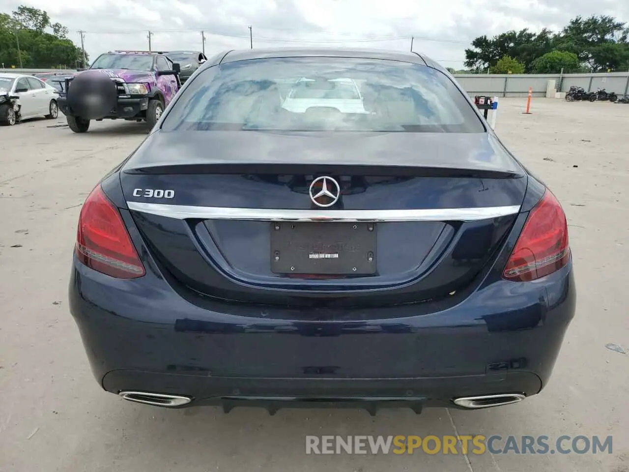 6 Фотография поврежденного автомобиля 55SWF8DB7LU326367 MERCEDES-BENZ C-CLASS 2020