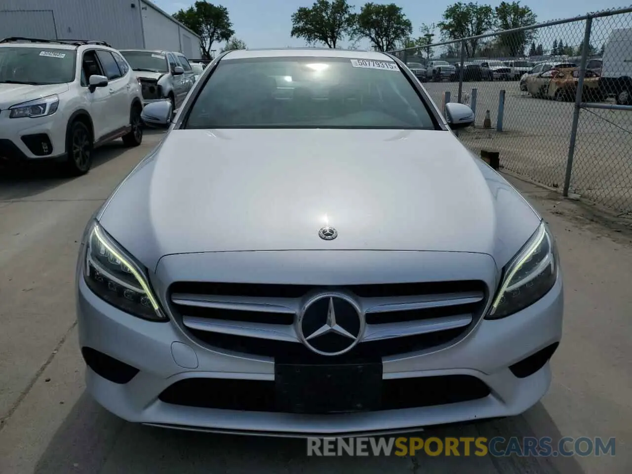 5 Фотография поврежденного автомобиля 55SWF8DB8LU324935 MERCEDES-BENZ C-CLASS 2020