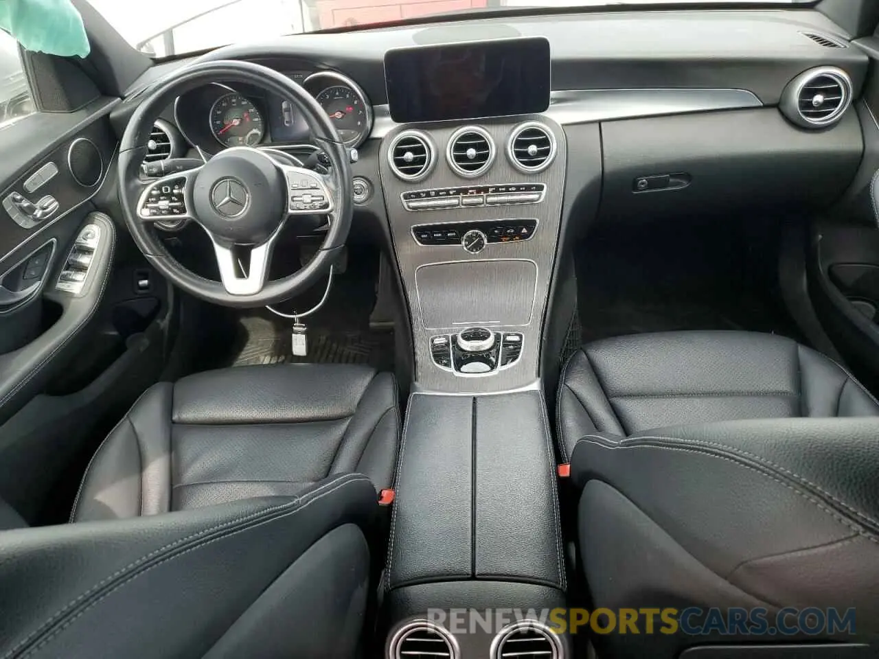 8 Фотография поврежденного автомобиля 55SWF8DB8LU324935 MERCEDES-BENZ C-CLASS 2020