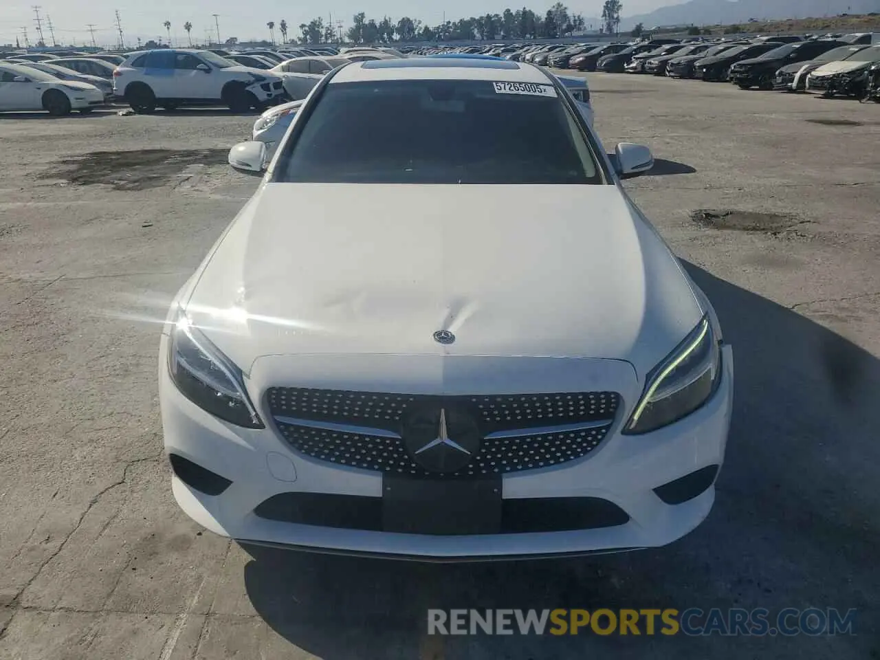 5 Фотография поврежденного автомобиля 55SWF8DBXLU329635 MERCEDES-BENZ C-CLASS 2020