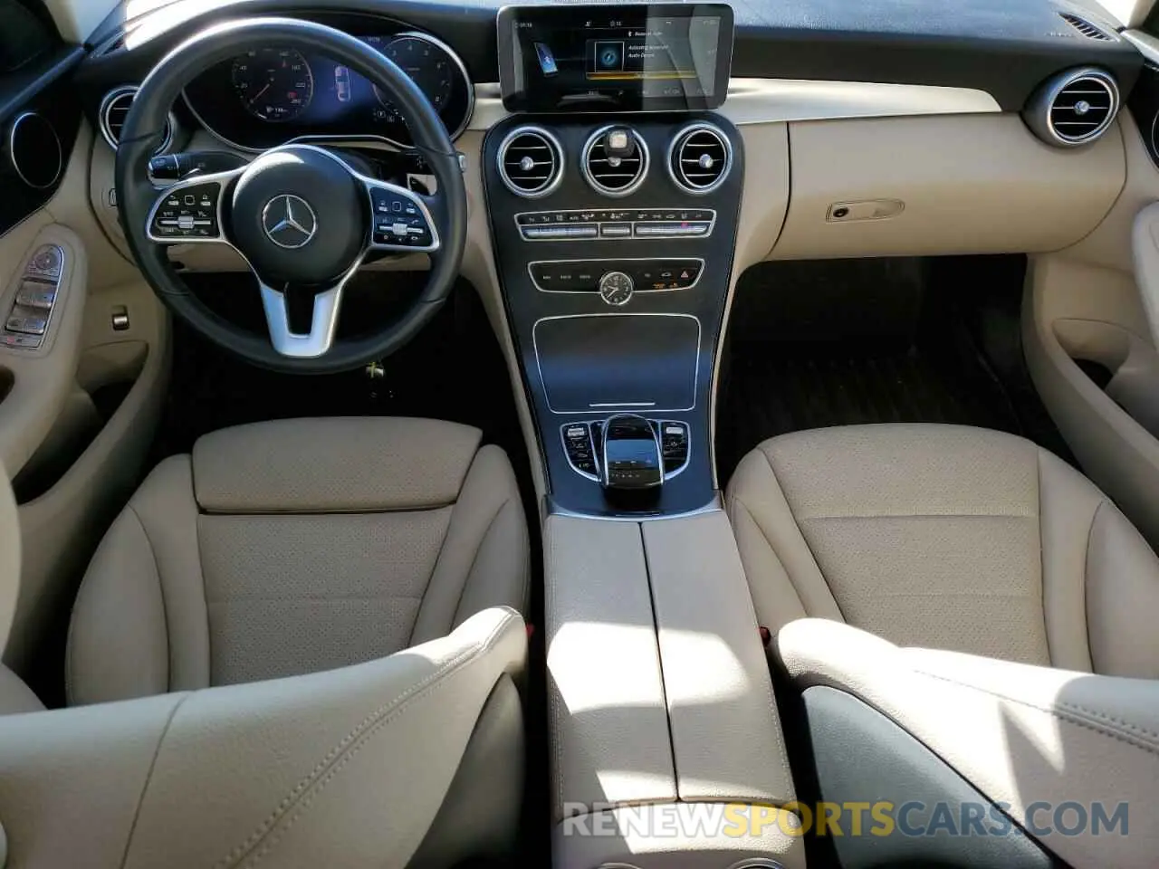 8 Фотография поврежденного автомобиля 55SWF8EB1LU326797 MERCEDES-BENZ C-CLASS 2020