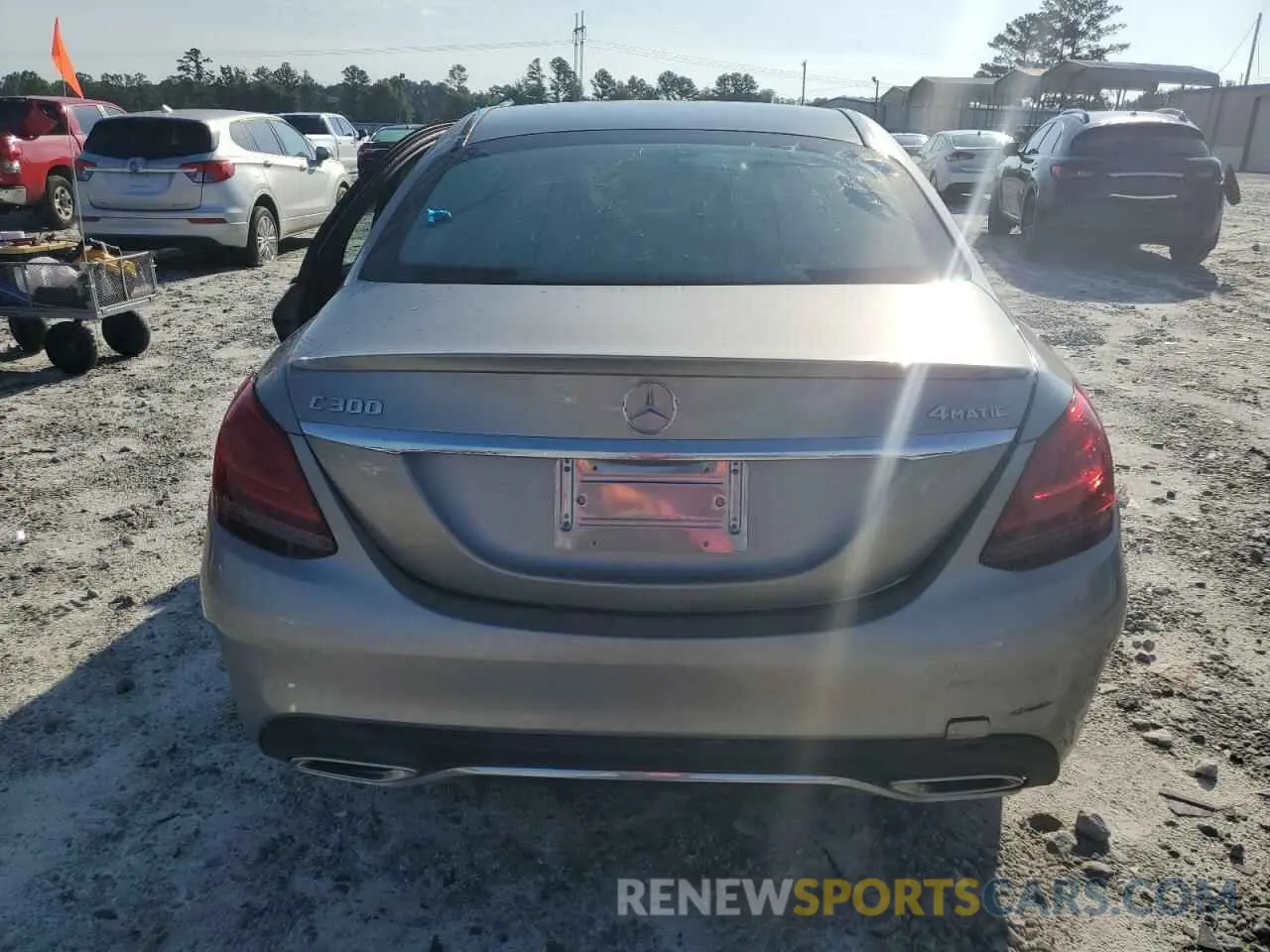 6 Photograph of a damaged car 55SWF8EB2LU329322 MERCEDES-BENZ C-CLASS 2020