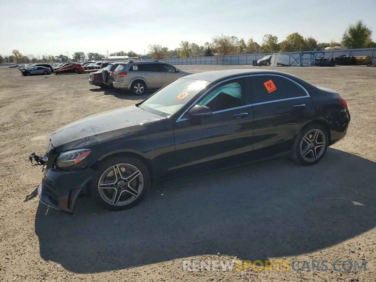 1 Photograph of a damaged car 55SWF8EB4LU324882 MERCEDES-BENZ C-CLASS 2020