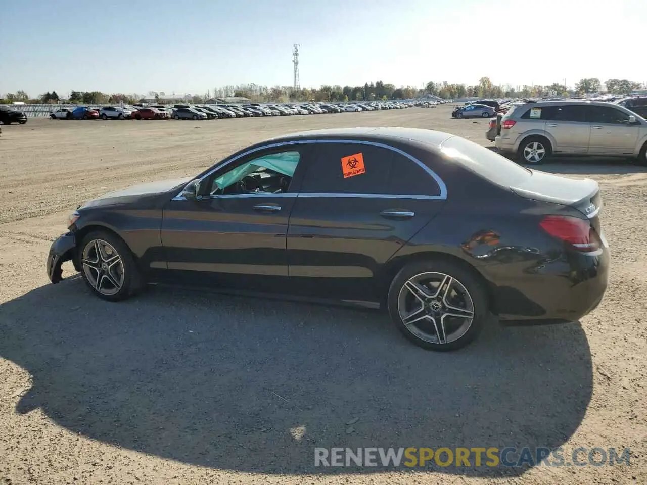 2 Photograph of a damaged car 55SWF8EB4LU324882 MERCEDES-BENZ C-CLASS 2020