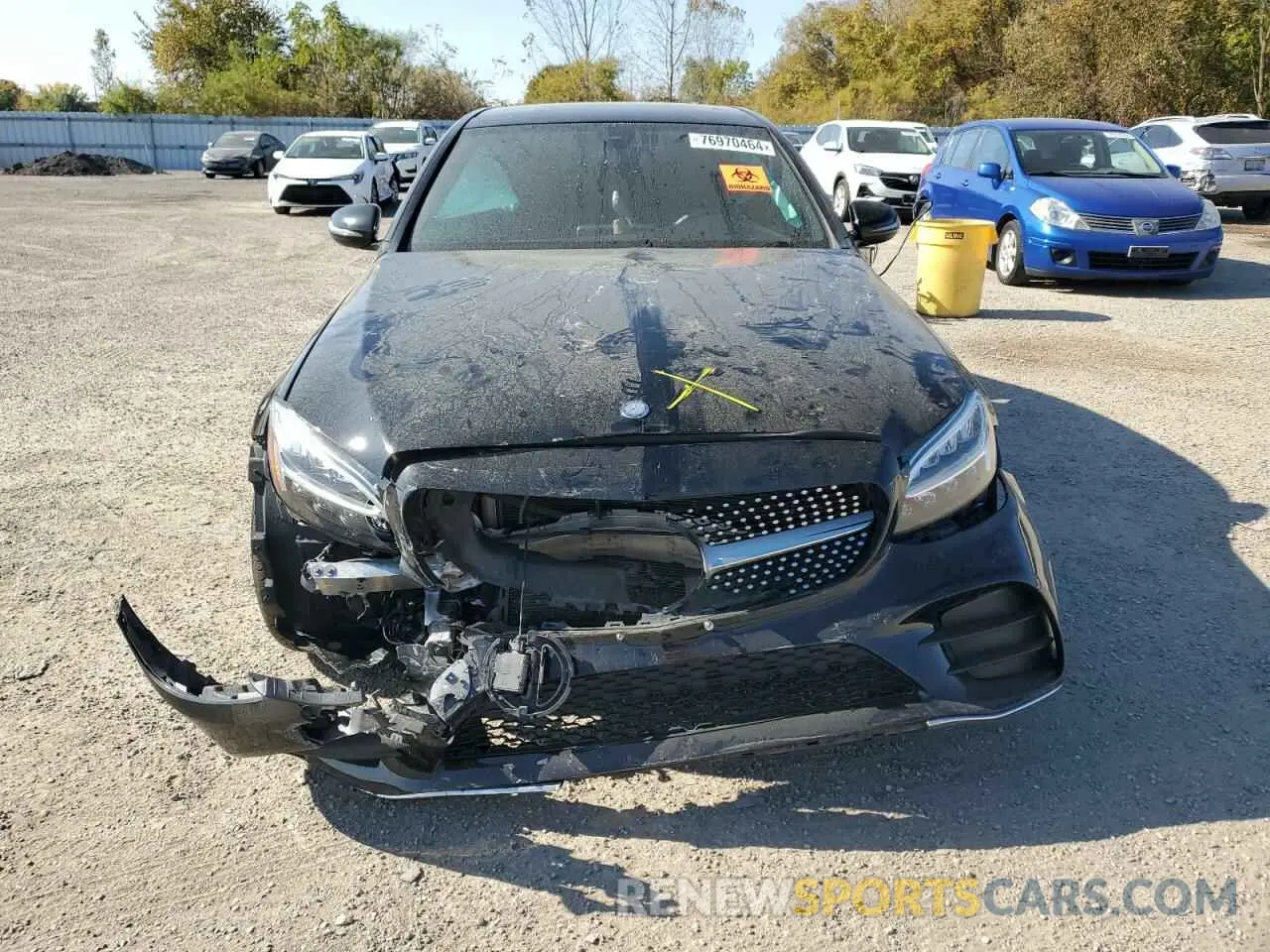 5 Photograph of a damaged car 55SWF8EB4LU324882 MERCEDES-BENZ C-CLASS 2020