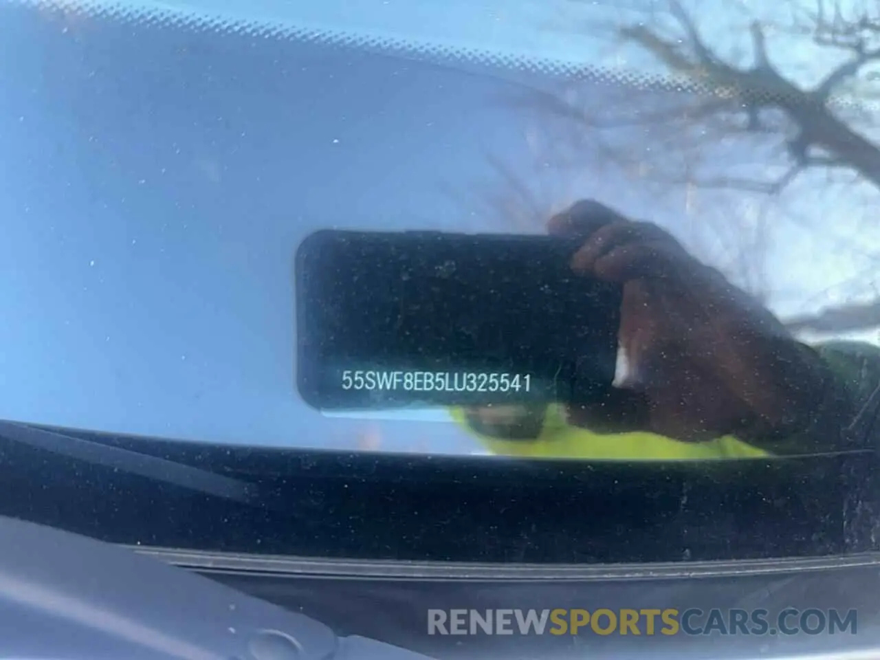14 Photograph of a damaged car 55SWF8EB5LU325541 MERCEDES-BENZ C-CLASS 2020