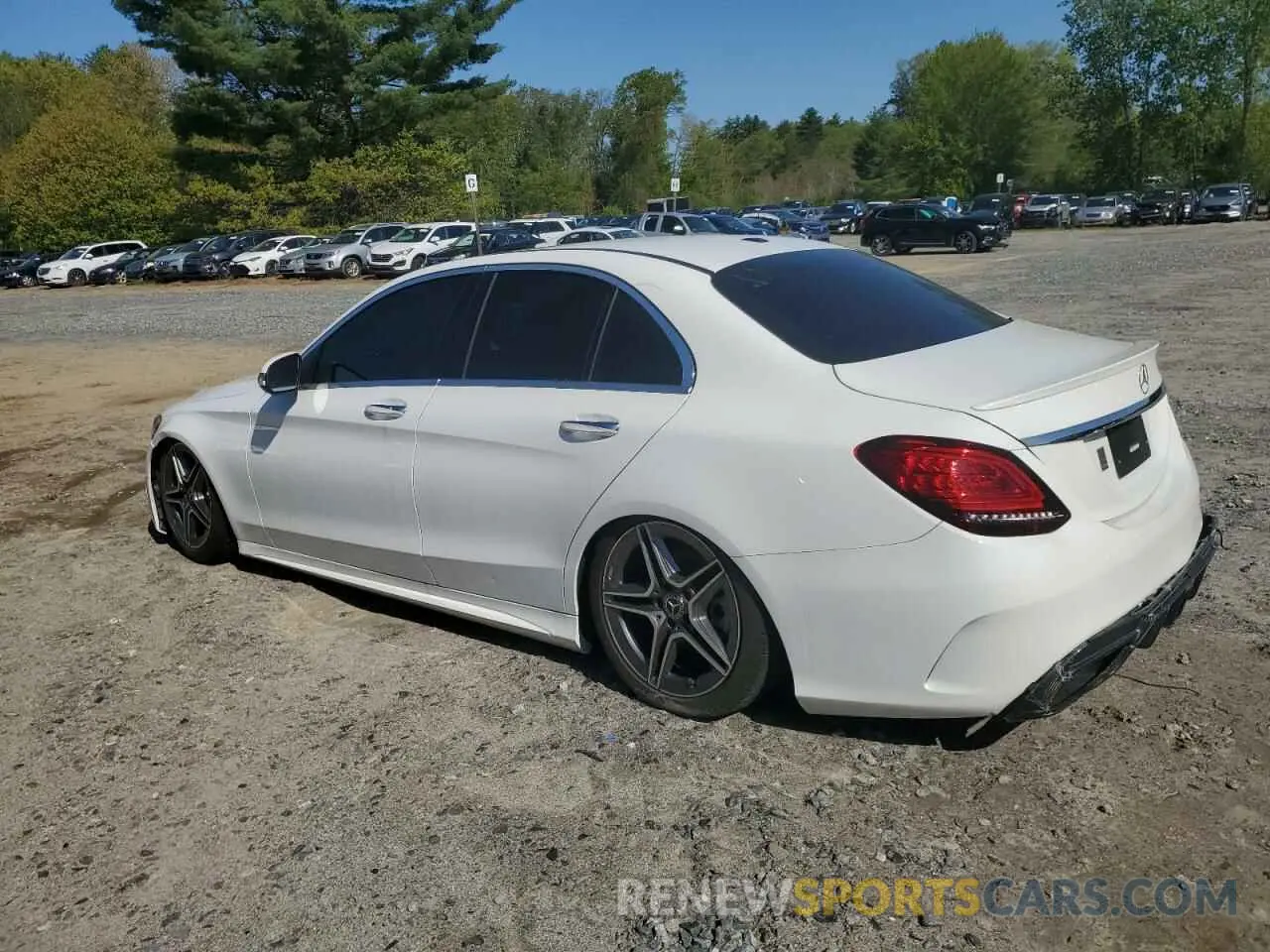 2 Photograph of a damaged car 55SWF8EB5LU327421 MERCEDES-BENZ C-CLASS 2020