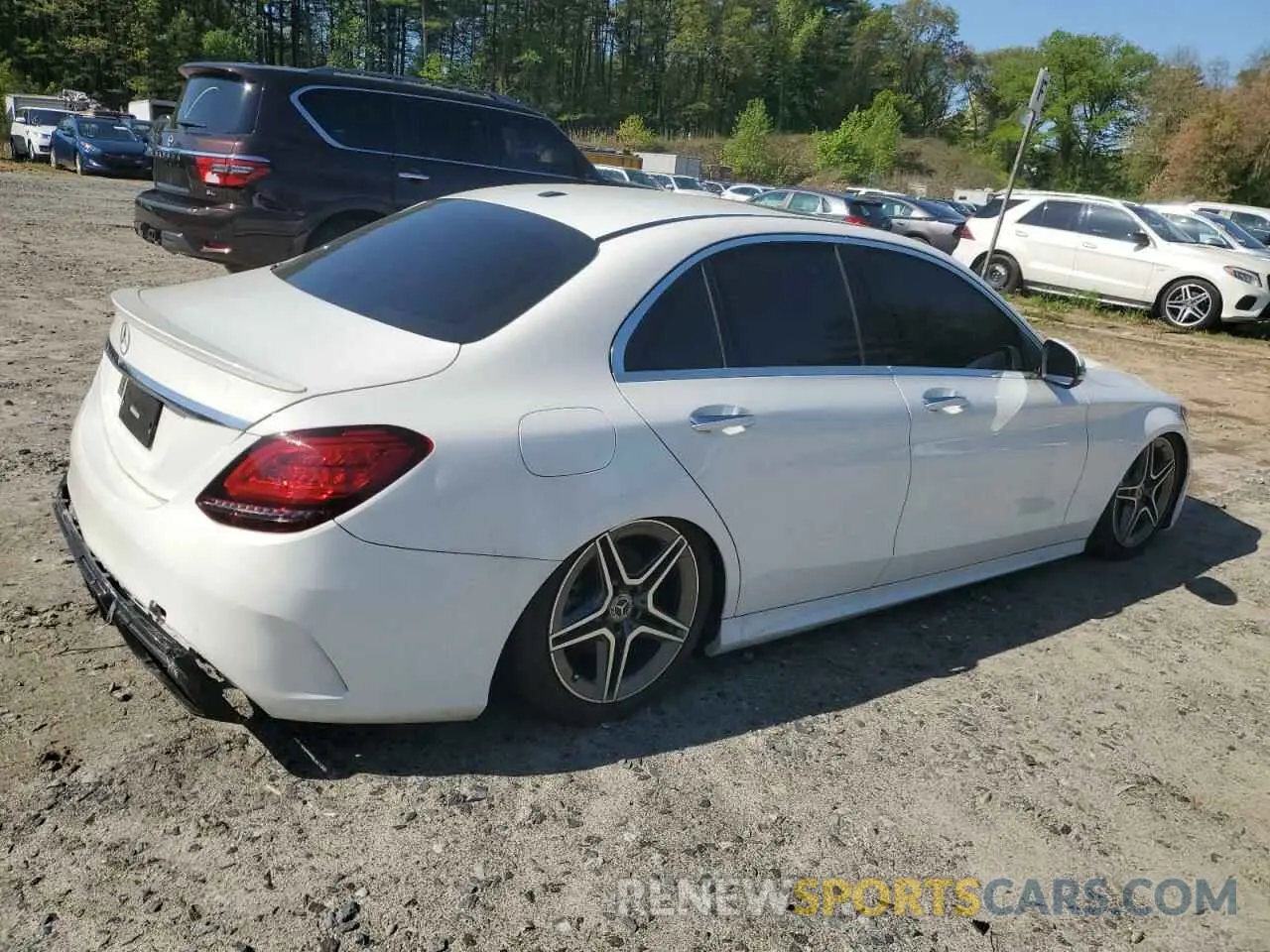 3 Photograph of a damaged car 55SWF8EB5LU327421 MERCEDES-BENZ C-CLASS 2020