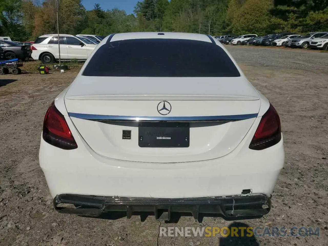 6 Photograph of a damaged car 55SWF8EB5LU327421 MERCEDES-BENZ C-CLASS 2020