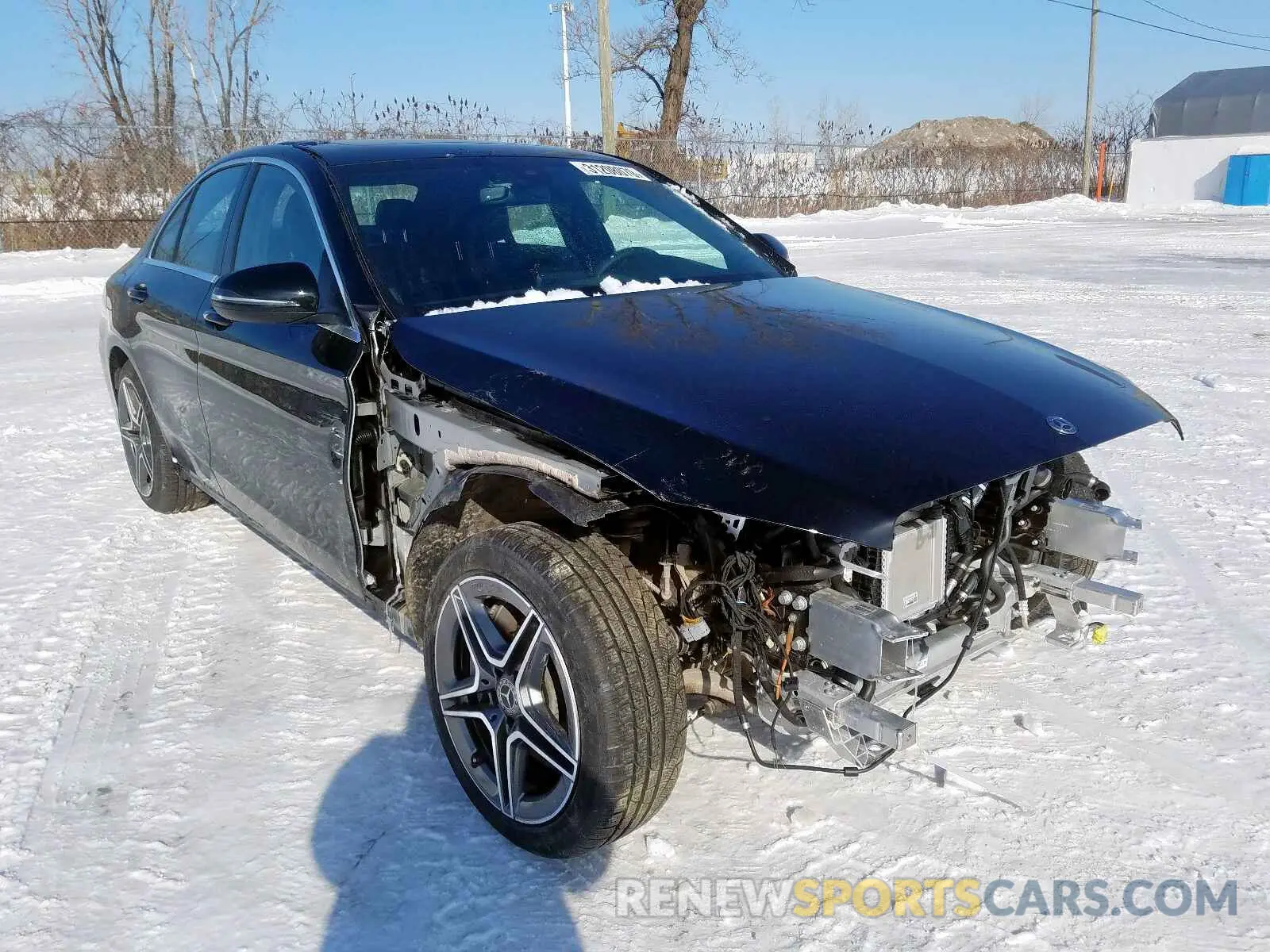 1 Photograph of a damaged car 55SWF8EB6LU331221 MERCEDES-BENZ C CLASS 2020