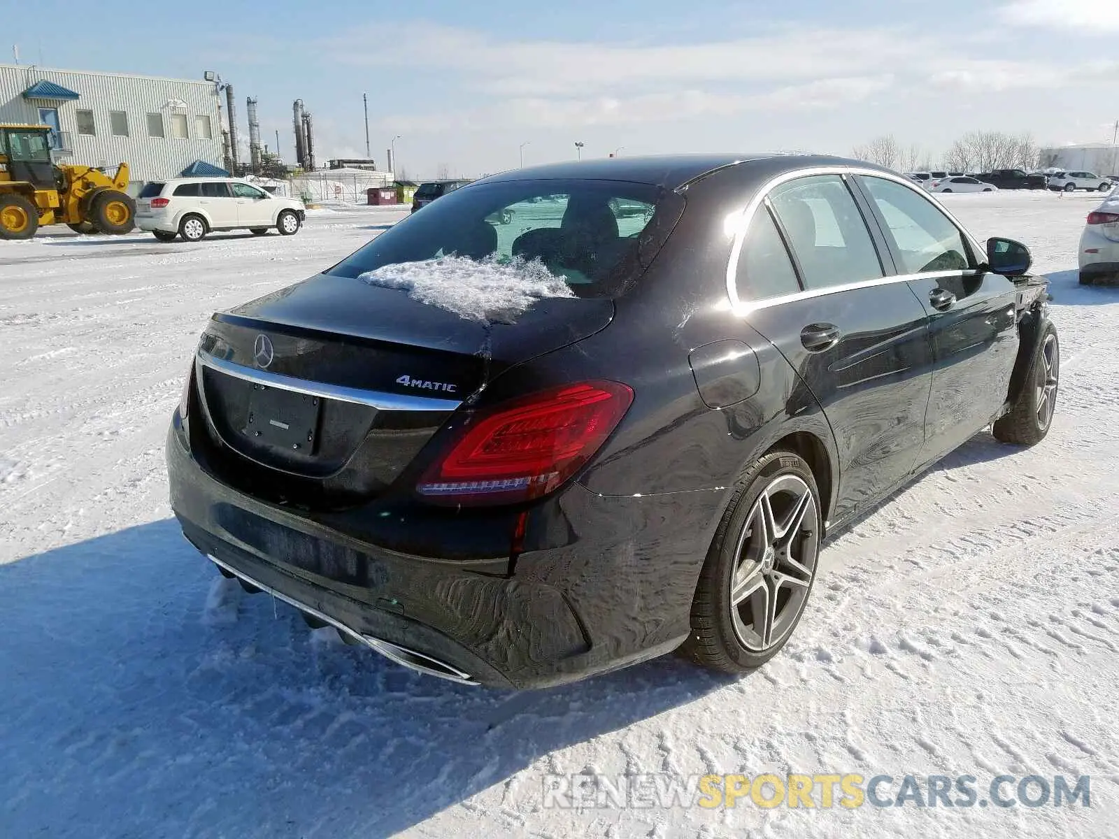 4 Photograph of a damaged car 55SWF8EB6LU331221 MERCEDES-BENZ C CLASS 2020