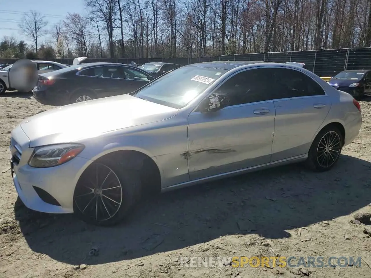 1 Фотография поврежденного автомобиля 55SWF8EB7LU324794 MERCEDES-BENZ C-CLASS 2020