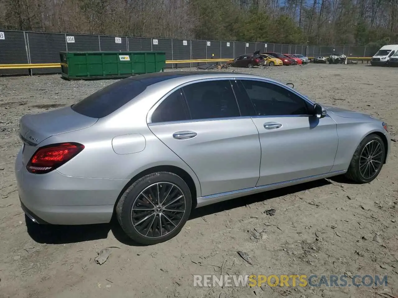 3 Фотография поврежденного автомобиля 55SWF8EB7LU324794 MERCEDES-BENZ C-CLASS 2020