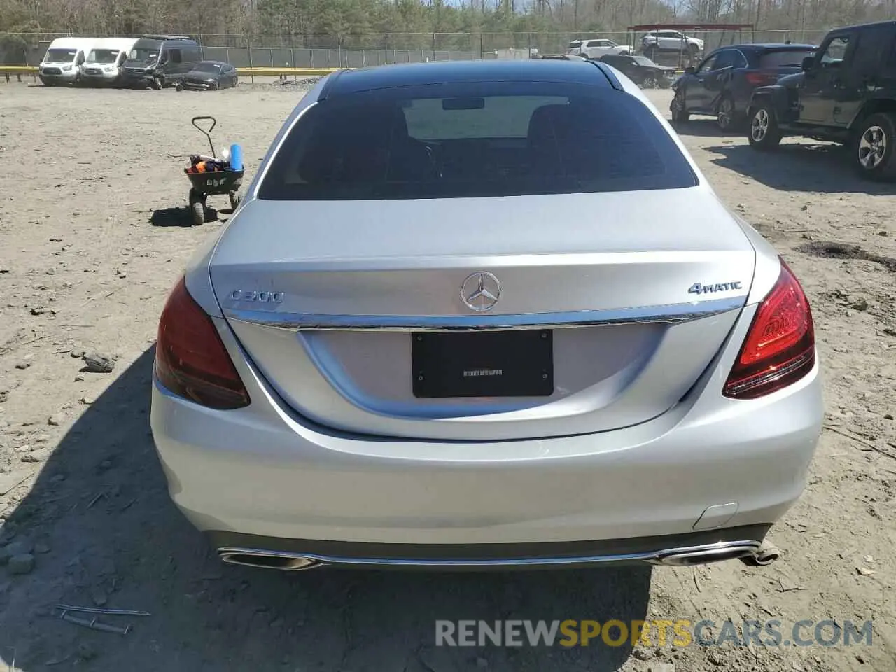 6 Фотография поврежденного автомобиля 55SWF8EB7LU324794 MERCEDES-BENZ C-CLASS 2020