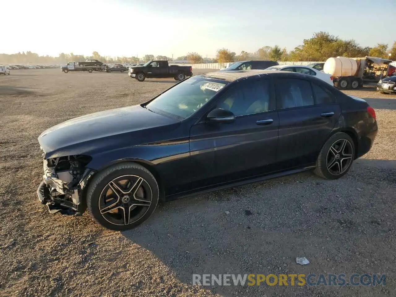 1 Photograph of a damaged car 55SWF8EB8LU323931 MERCEDES-BENZ C-CLASS 2020