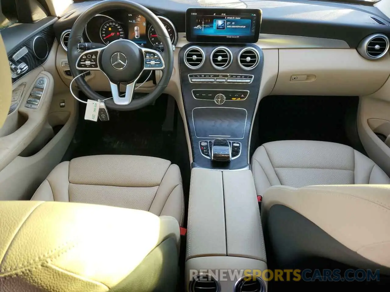 8 Photograph of a damaged car 55SWF8EB8LU323931 MERCEDES-BENZ C-CLASS 2020