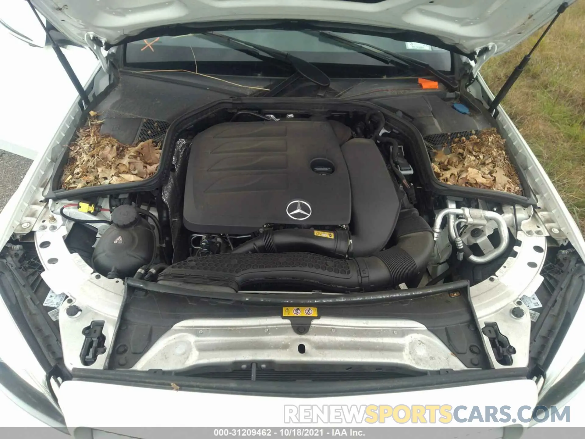 10 Фотография поврежденного автомобиля 55SWF8EB8LU325212 MERCEDES-BENZ C-CLASS 2020