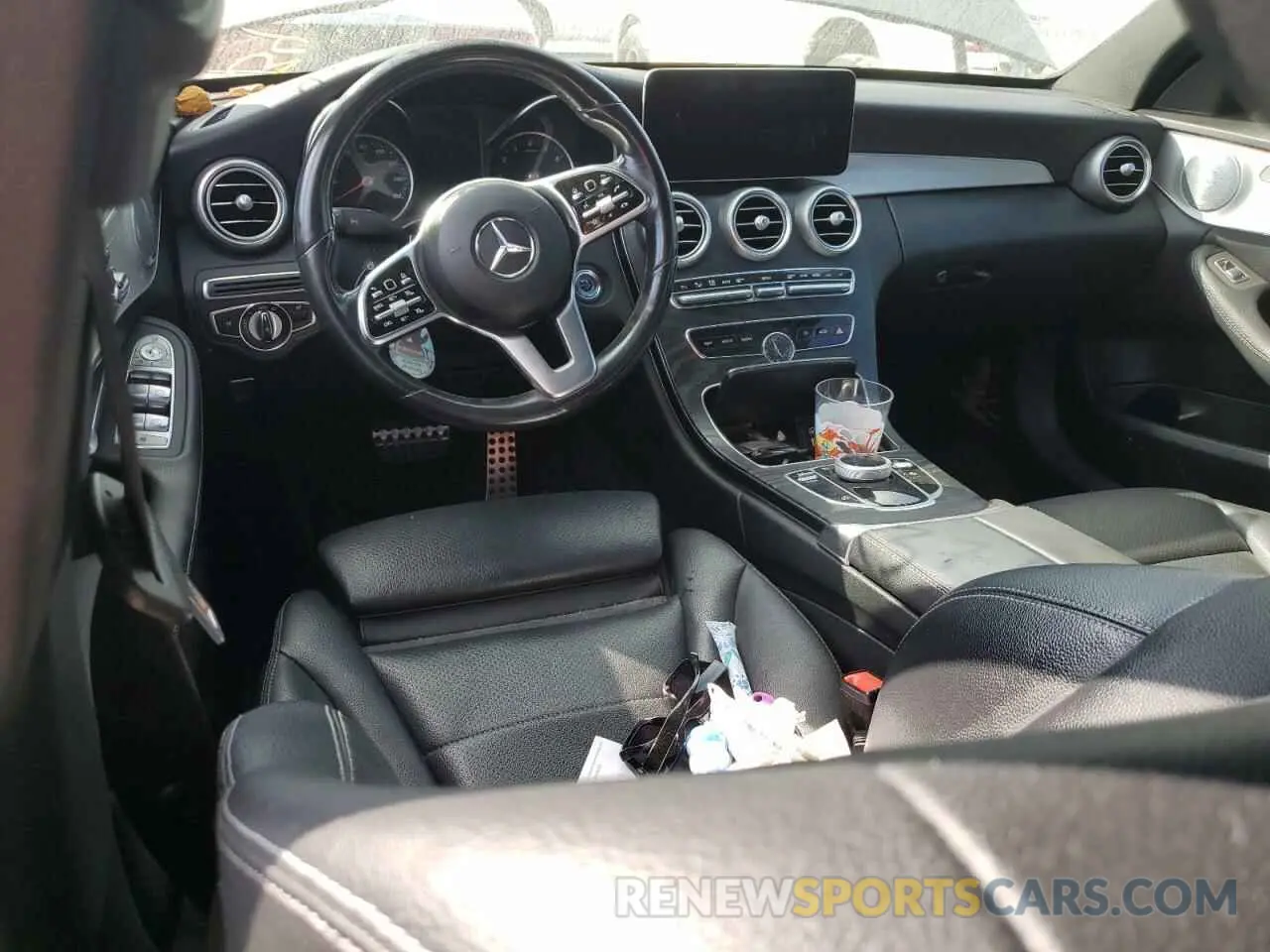 8 Photograph of a damaged car 55SWF8EBXLU323980 MERCEDES-BENZ C-CLASS 2020