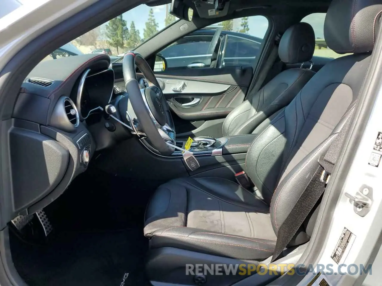 7 Photograph of a damaged car W1KWF6EB1LR571590 MERCEDES-BENZ C-CLASS 2020