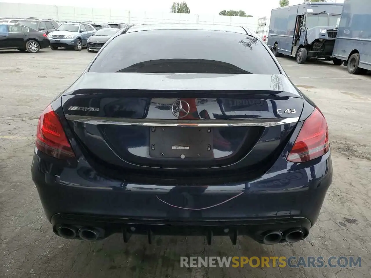 6 Photograph of a damaged car W1KWF6EB4LR585855 MERCEDES-BENZ C-CLASS 2020