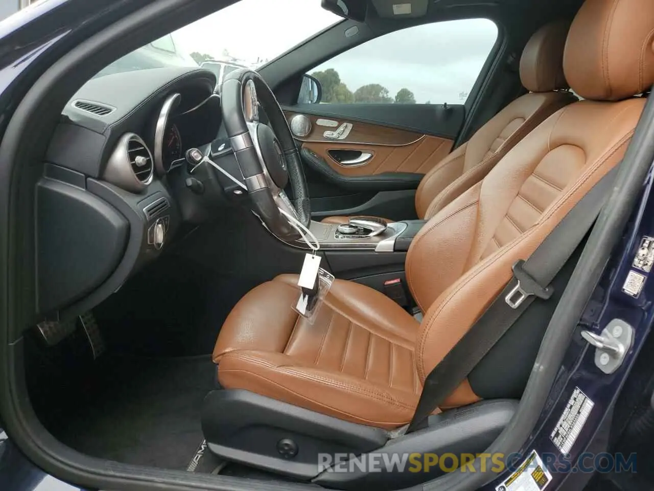 7 Photograph of a damaged car W1KWF6EB4LR585855 MERCEDES-BENZ C-CLASS 2020