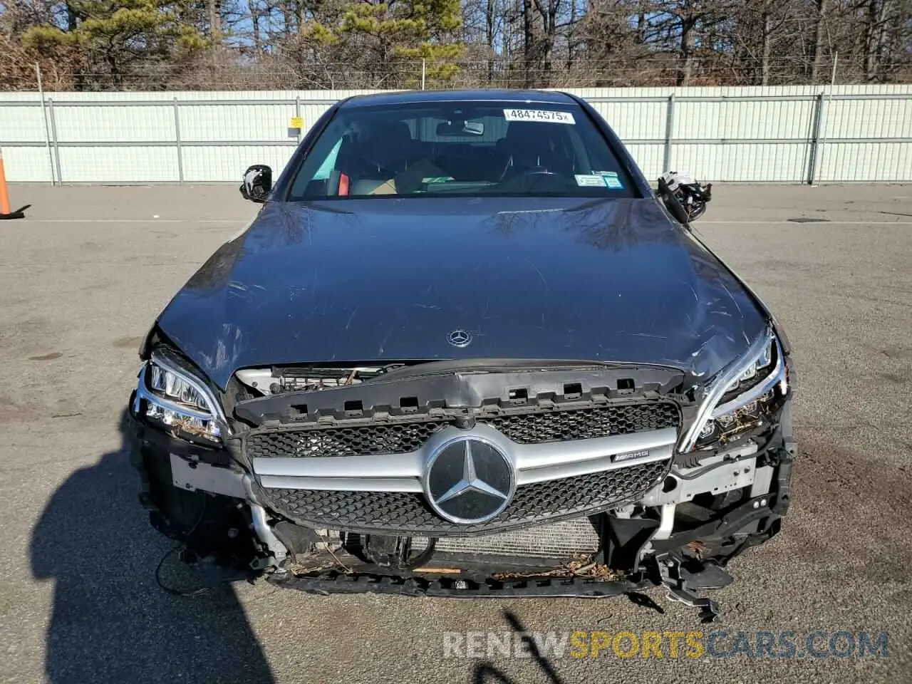 5 Фотография поврежденного автомобиля W1KWF6EB5LR570524 MERCEDES-BENZ C-CLASS 2020