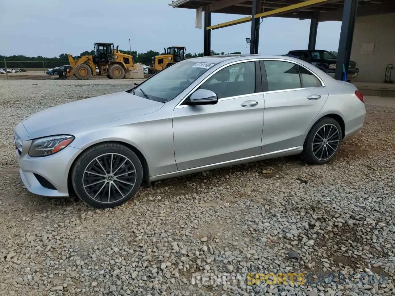 1 Фотография поврежденного автомобиля W1KWF8DB1LR580271 MERCEDES-BENZ C-CLASS 2020