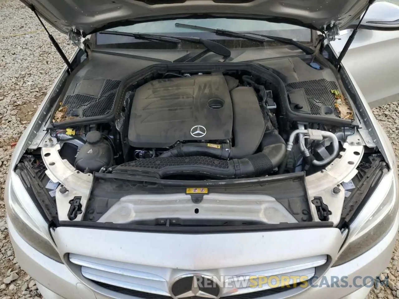 11 Фотография поврежденного автомобиля W1KWF8DB1LR580271 MERCEDES-BENZ C-CLASS 2020