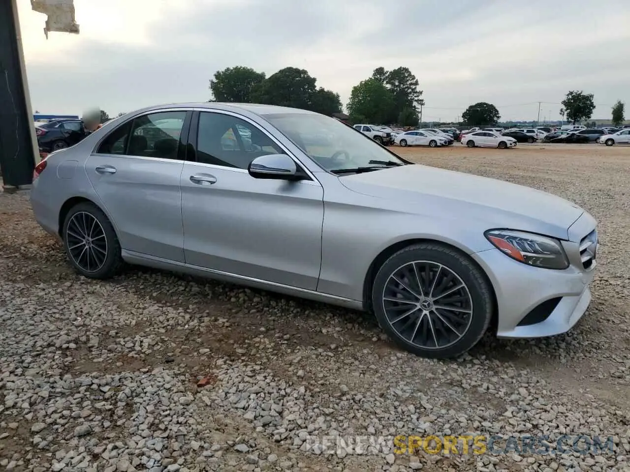 4 Фотография поврежденного автомобиля W1KWF8DB1LR580271 MERCEDES-BENZ C-CLASS 2020