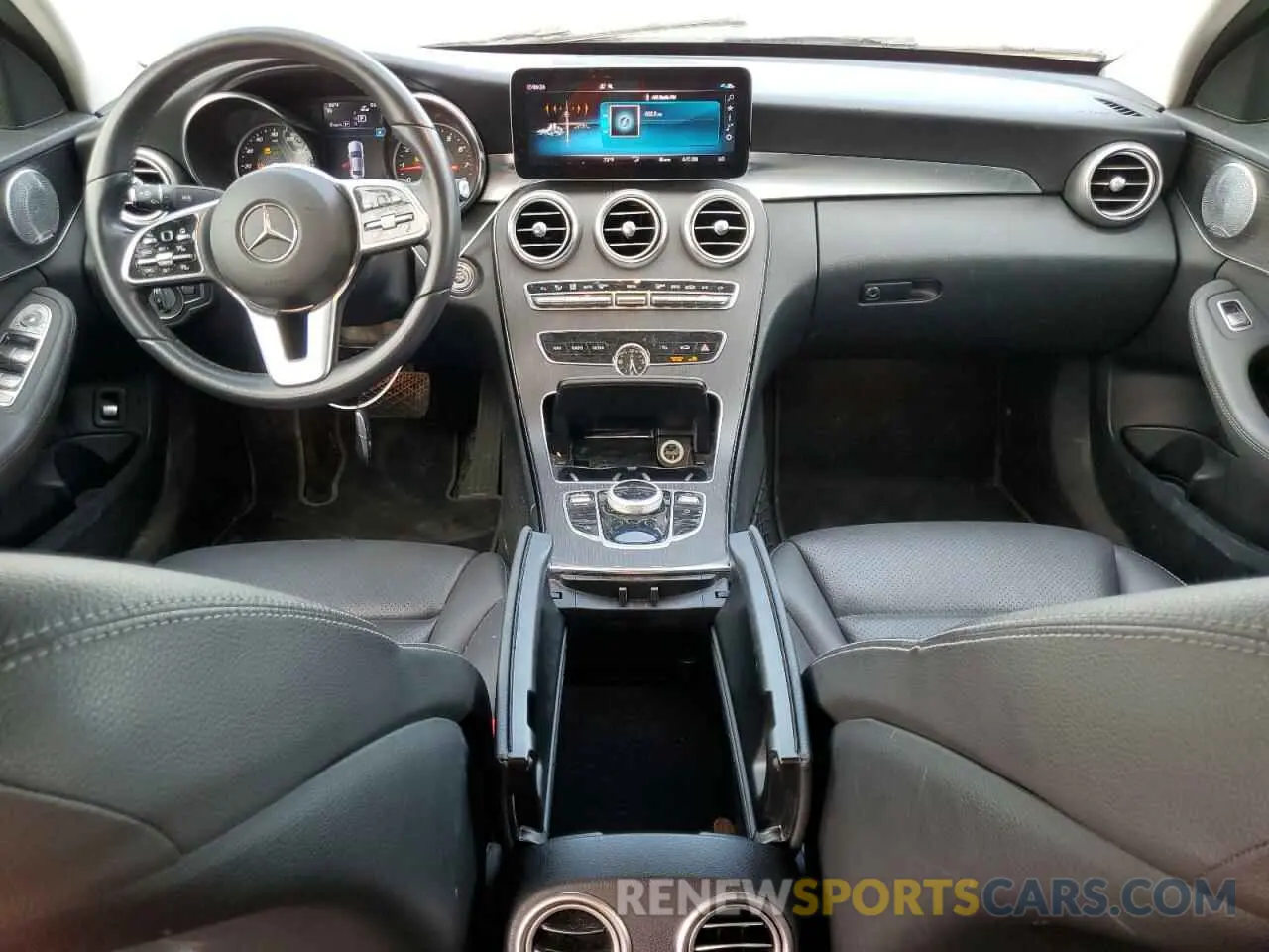 8 Фотография поврежденного автомобиля W1KWF8DB1LR580271 MERCEDES-BENZ C-CLASS 2020
