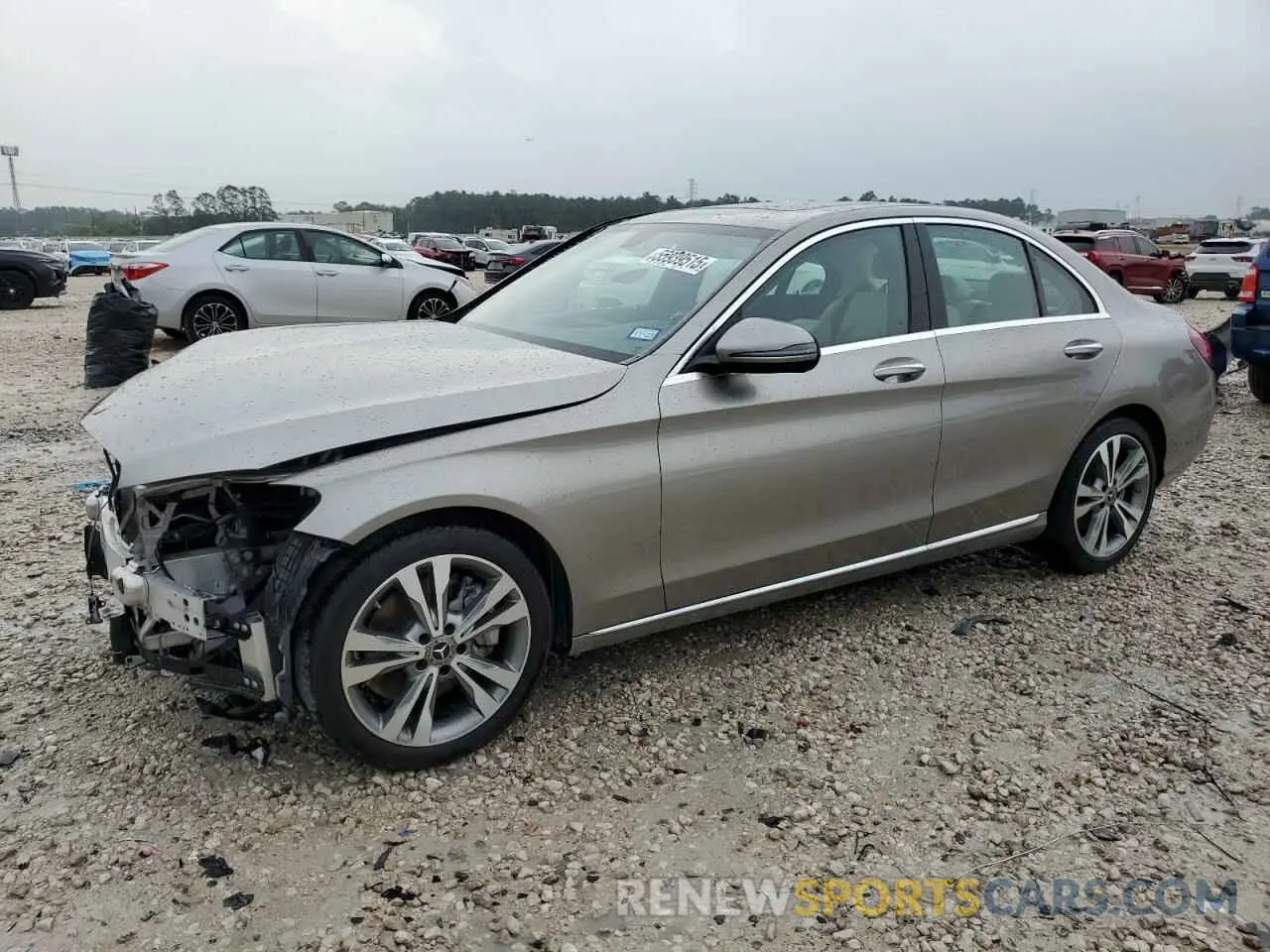 1 Фотография поврежденного автомобиля W1KWF8DB1LR596339 MERCEDES-BENZ C-CLASS 2020