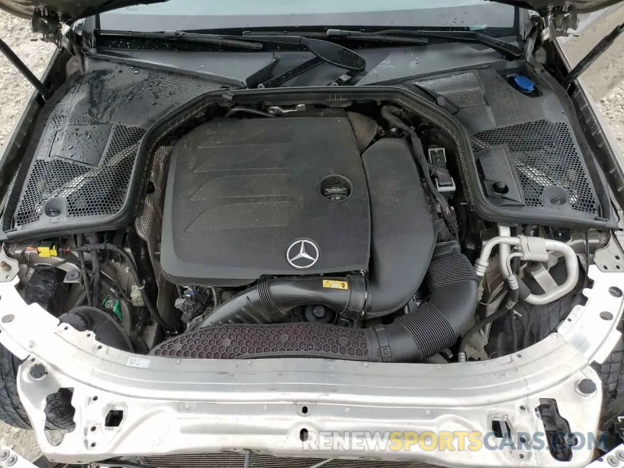11 Фотография поврежденного автомобиля W1KWF8DB1LR596339 MERCEDES-BENZ C-CLASS 2020