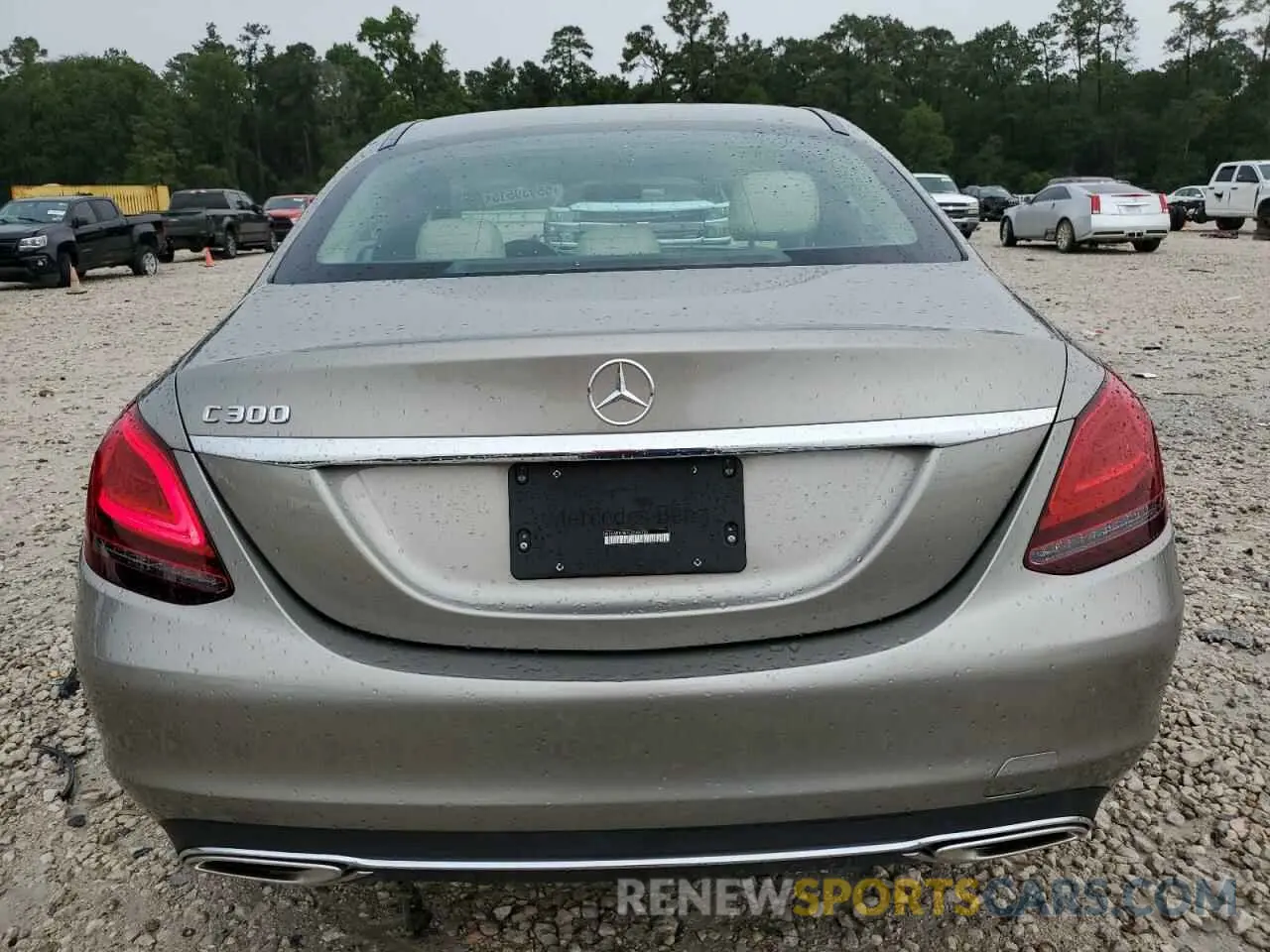6 Фотография поврежденного автомобиля W1KWF8DB1LR596339 MERCEDES-BENZ C-CLASS 2020