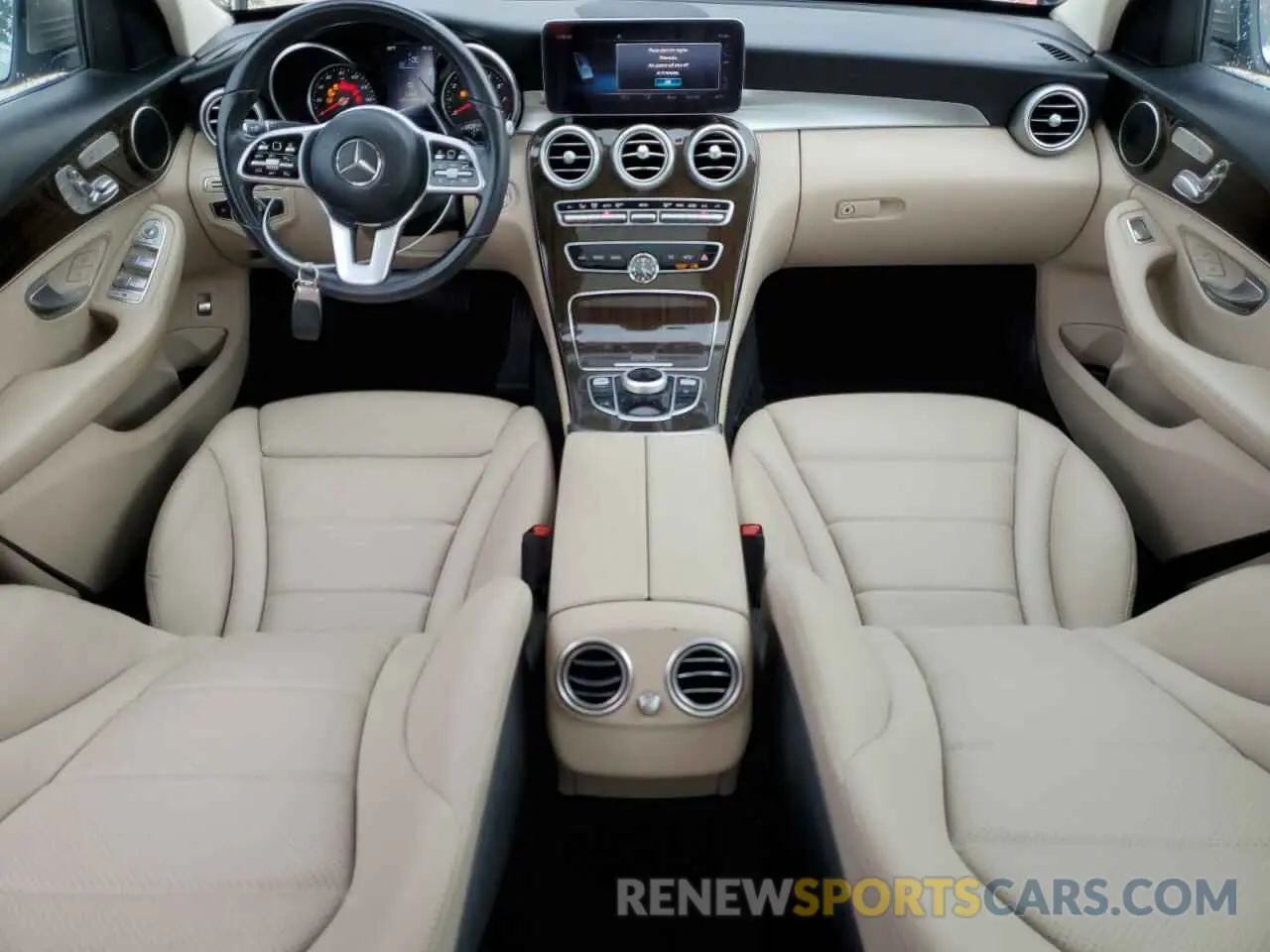 8 Фотография поврежденного автомобиля W1KWF8DB1LR596339 MERCEDES-BENZ C-CLASS 2020