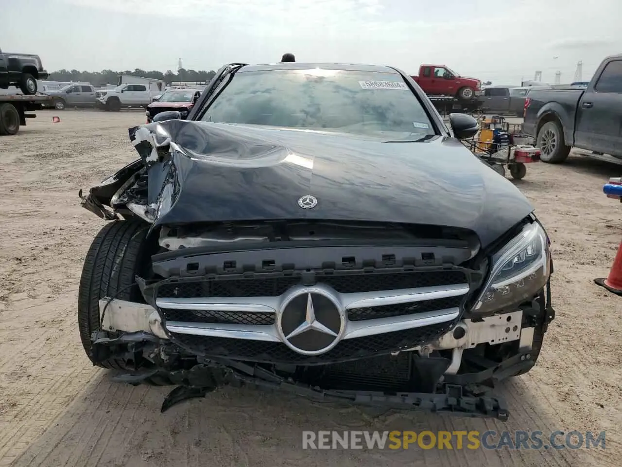 5 Photograph of a damaged car W1KWF8DB1LR602317 MERCEDES-BENZ C-CLASS 2020