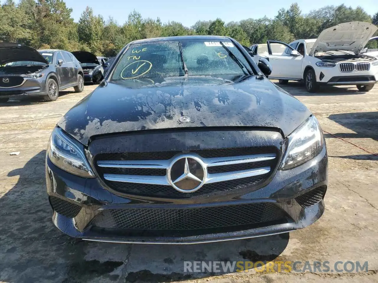 5 Фотография поврежденного автомобиля W1KWF8DB4LR601825 MERCEDES-BENZ C-CLASS 2020