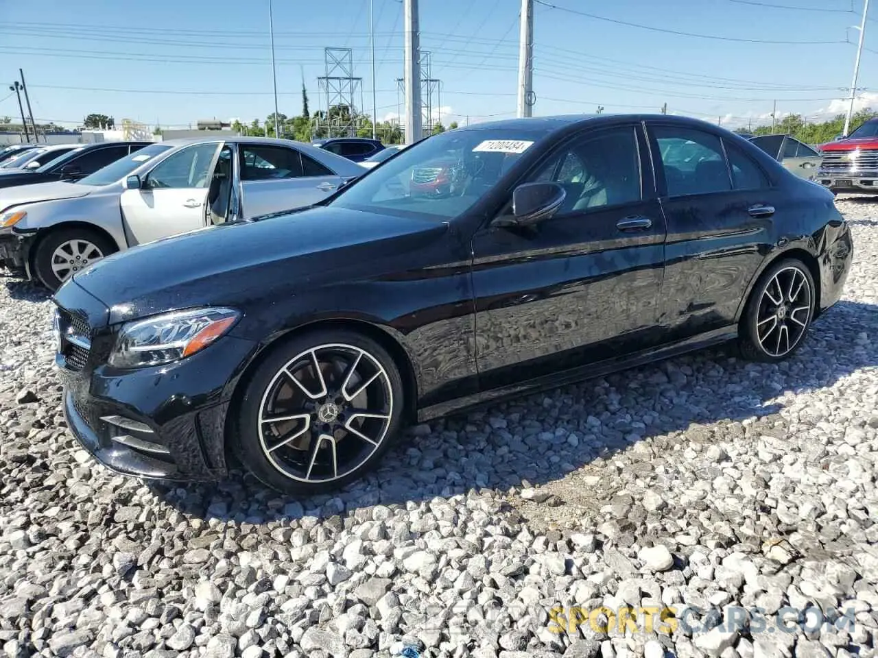 1 Фотография поврежденного автомобиля W1KWF8DB6LR595025 MERCEDES-BENZ C-CLASS 2020