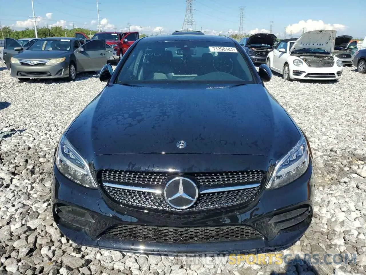 5 Фотография поврежденного автомобиля W1KWF8DB6LR595025 MERCEDES-BENZ C-CLASS 2020