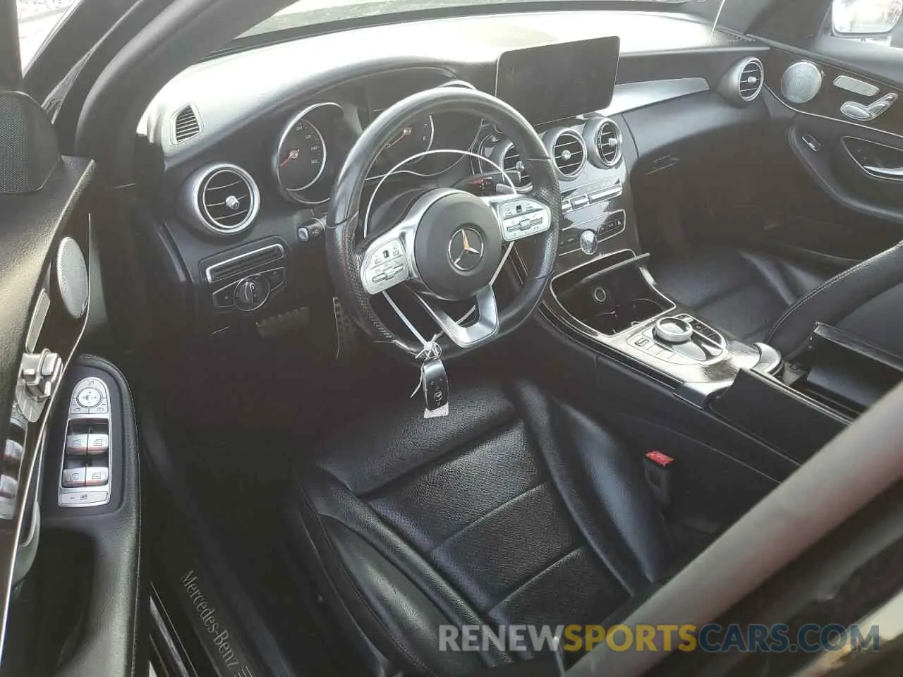 8 Фотография поврежденного автомобиля W1KWF8DB6LR595025 MERCEDES-BENZ C-CLASS 2020