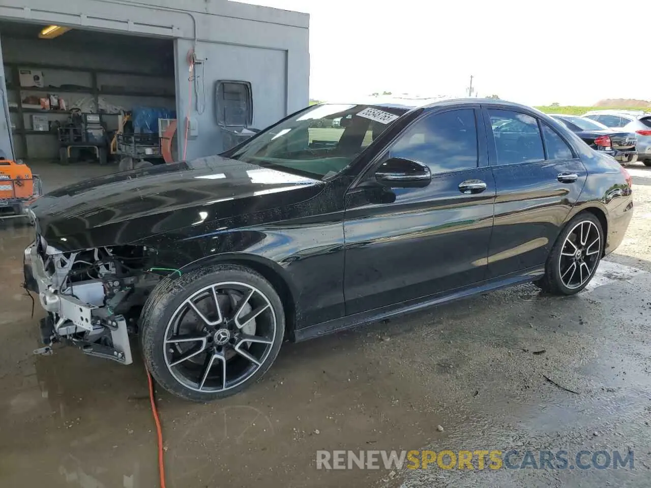 1 Photograph of a damaged car W1KWF8DB6LR596157 MERCEDES-BENZ C-CLASS 2020