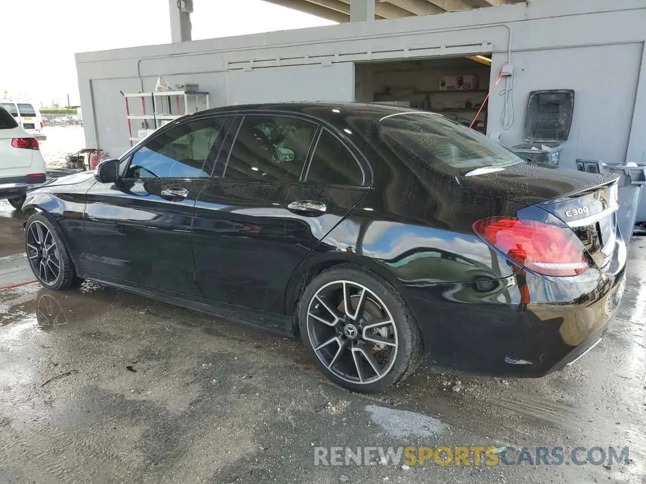 2 Photograph of a damaged car W1KWF8DB6LR596157 MERCEDES-BENZ C-CLASS 2020