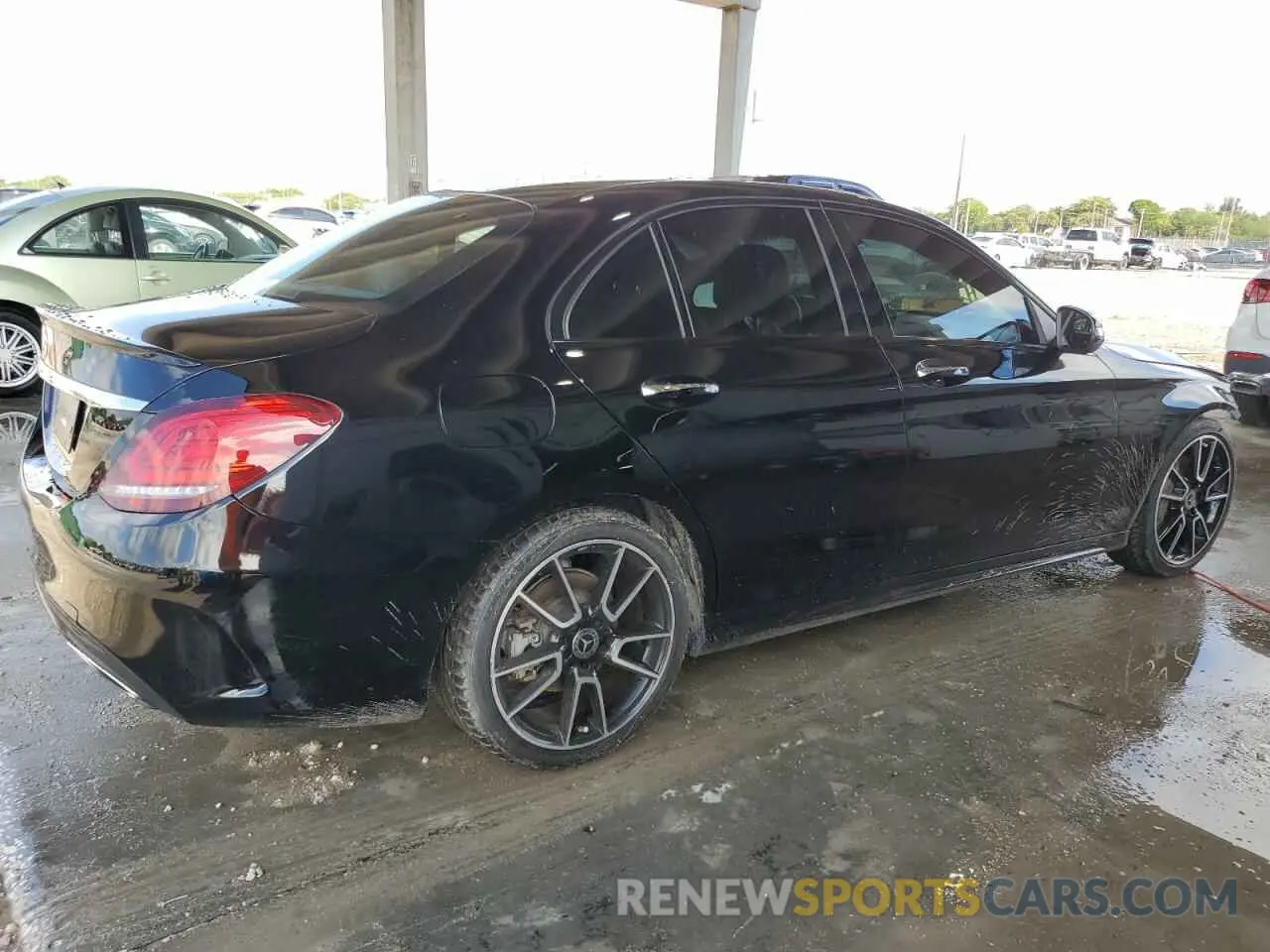 3 Photograph of a damaged car W1KWF8DB6LR596157 MERCEDES-BENZ C-CLASS 2020